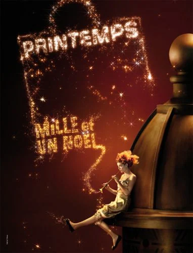 Shooting photo pour le magasin parisien Printemps